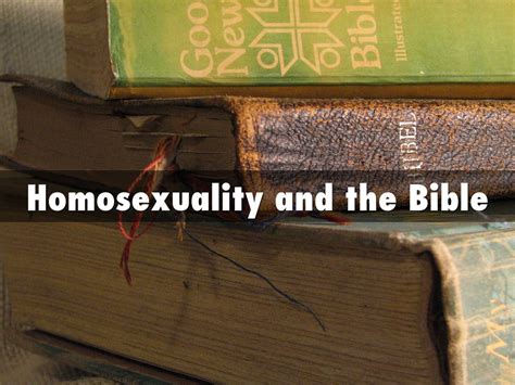 gay in the bible|The Bible and homosexuality .